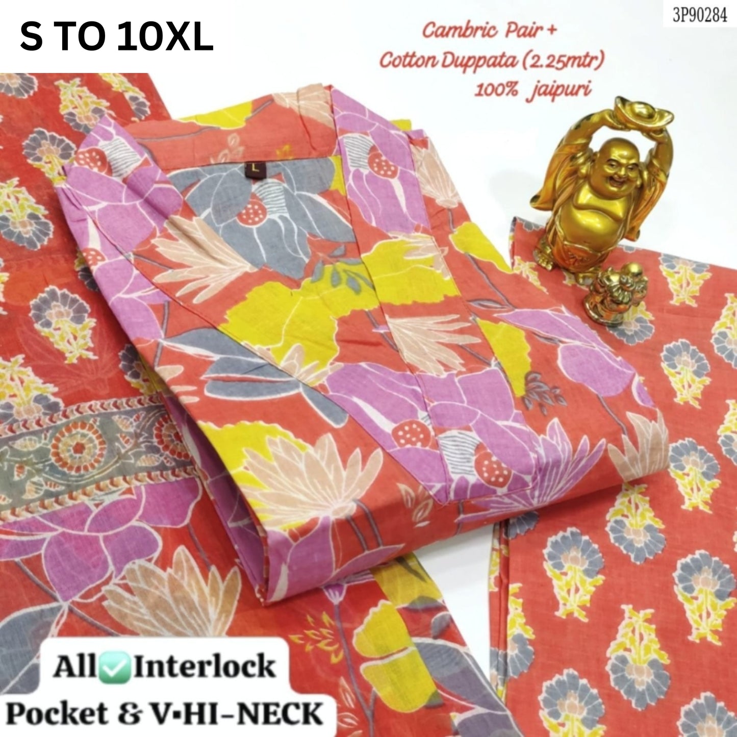 Readymade Kurta Pant Dupatta -DESIGN 176