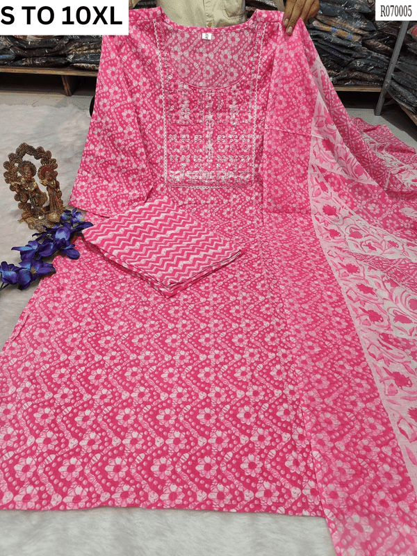 Readymade Kurta, Pant, and Dupatta set in Design 140 by VASTRA COLLECTION, featuring traditional Indian fabric and intricate patterns.