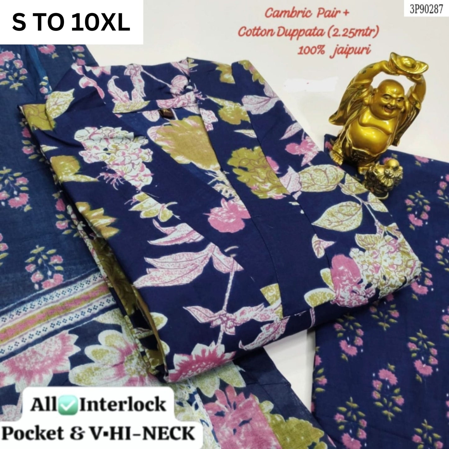 Readymade Kurta Pant Dupatta - DESIGN 161 - VASTRA COLLECTIONVASTRA COLLECTION