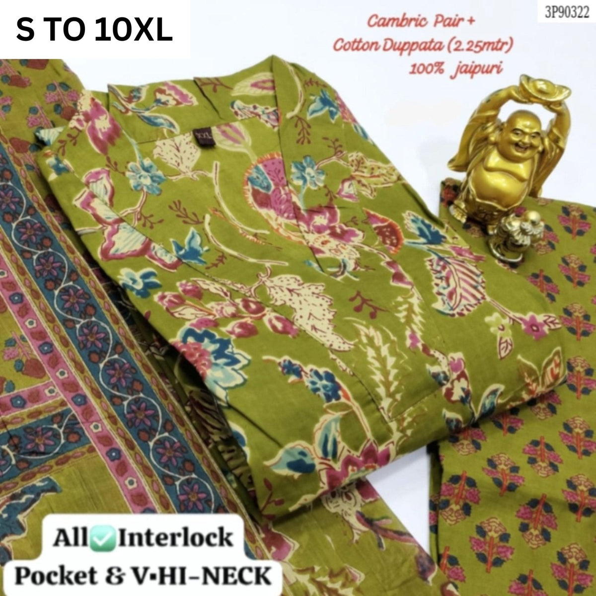 Readymade Kurta Pant Dupatta set in vibrant design from VASTRA COLLECTION, featuring a stylish kurta, matching pants, and dupatta.