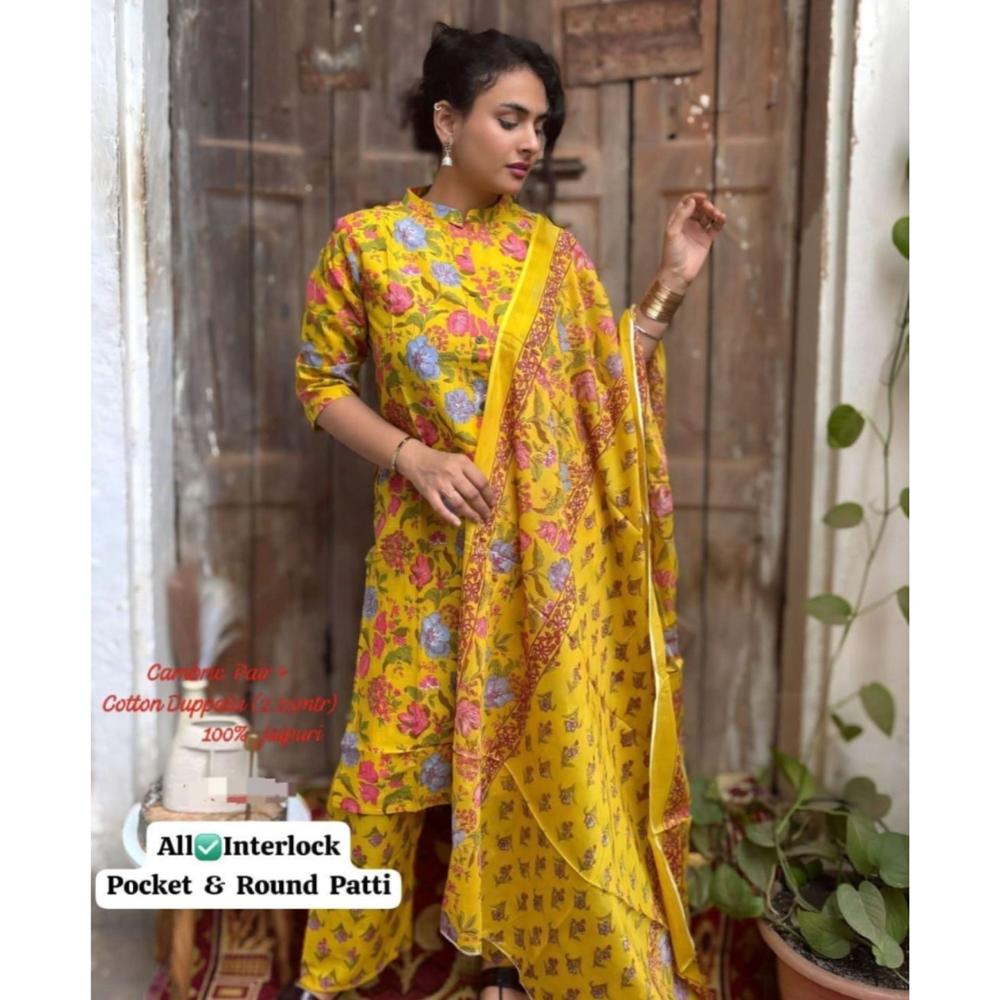 Readymade Kurta Pant Dupatta - DESIGN 177 - VASTRA COLLECTIONVASTRA COLLECTION
