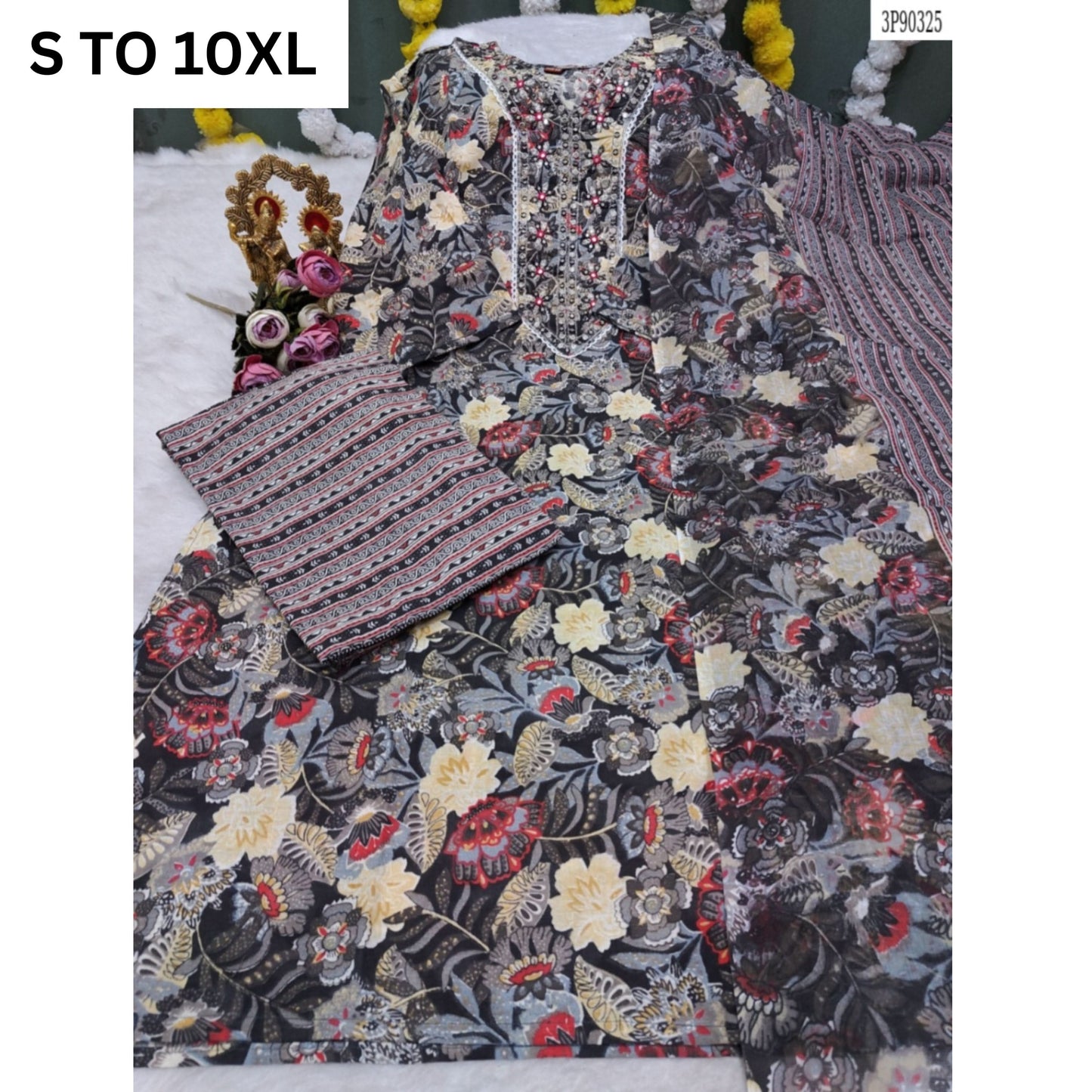 Readymade Kurta Pant Dupatta - DESIGN 182 - VASTRA COLLECTION