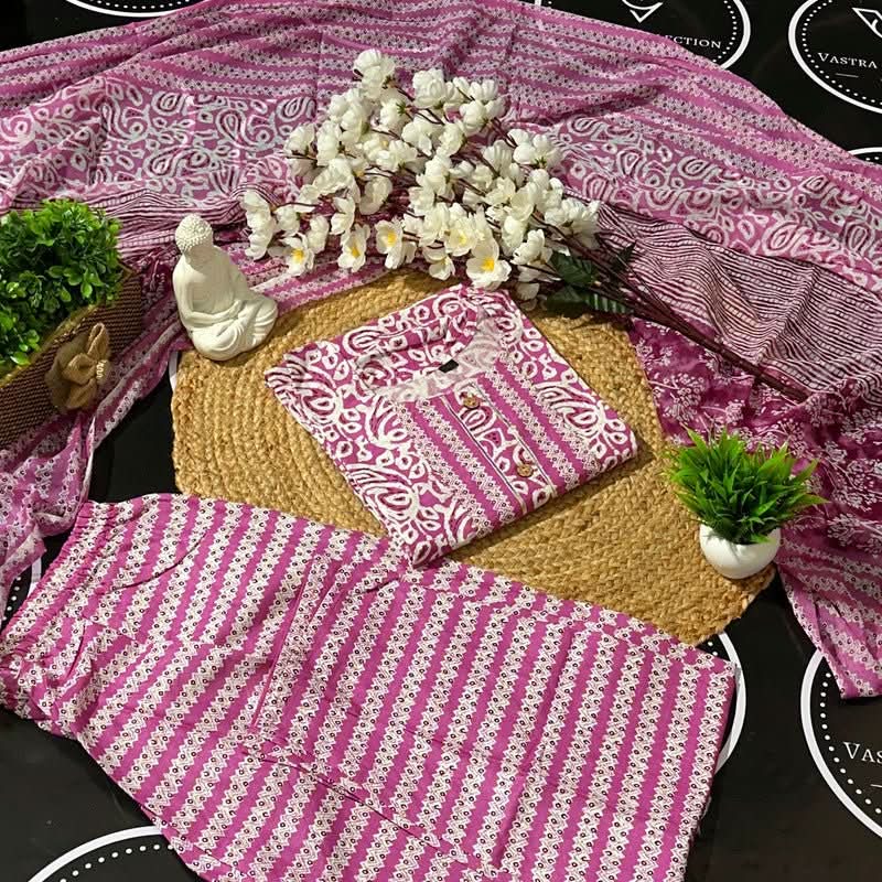 Readymade Kurta Pant Dupatta - DESIGN 53 - VASTRA COLLECTION