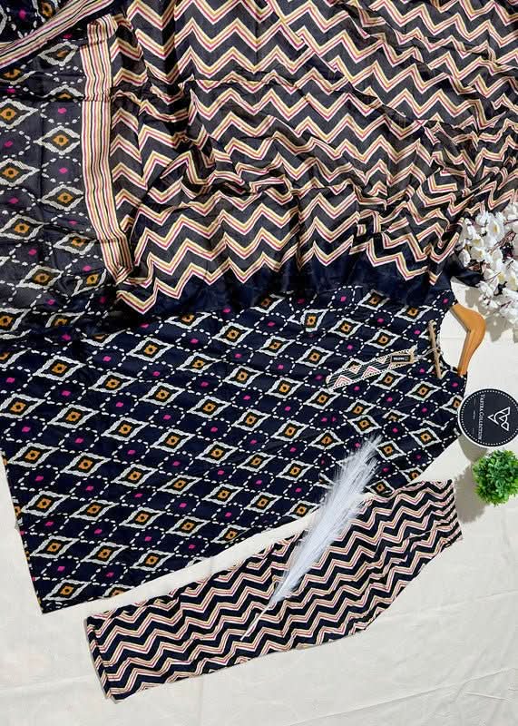 VASTRA COLLECTION readymade kurta with matching pants and dupatta, traditional design 69, in vibrant fabric and intricate patterns.