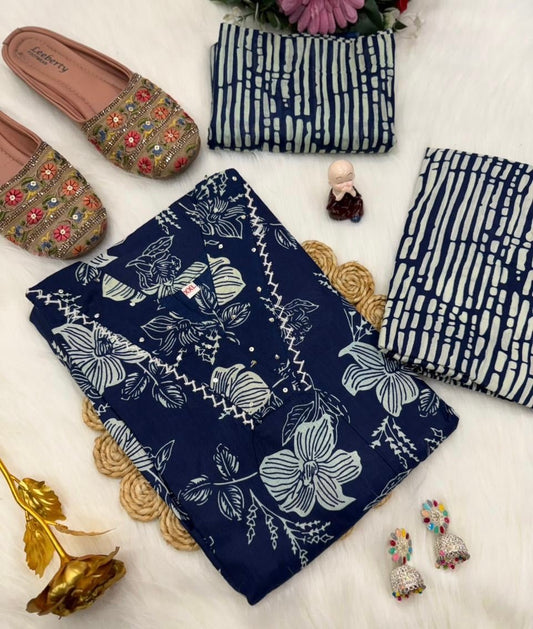 Readymade Kurta Pant Dupatta - DESIGN 263 - VASTRA COLLECTIONVASTRA COLLECTION